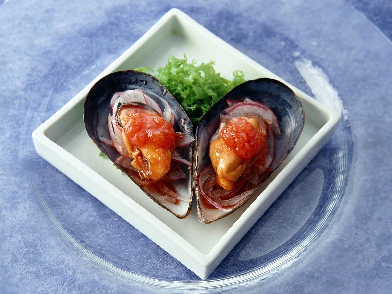 Fotos von das Essen Meeresfrüchte Lebensmittel