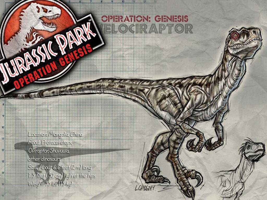 Wallpaper Jurassic Park Games