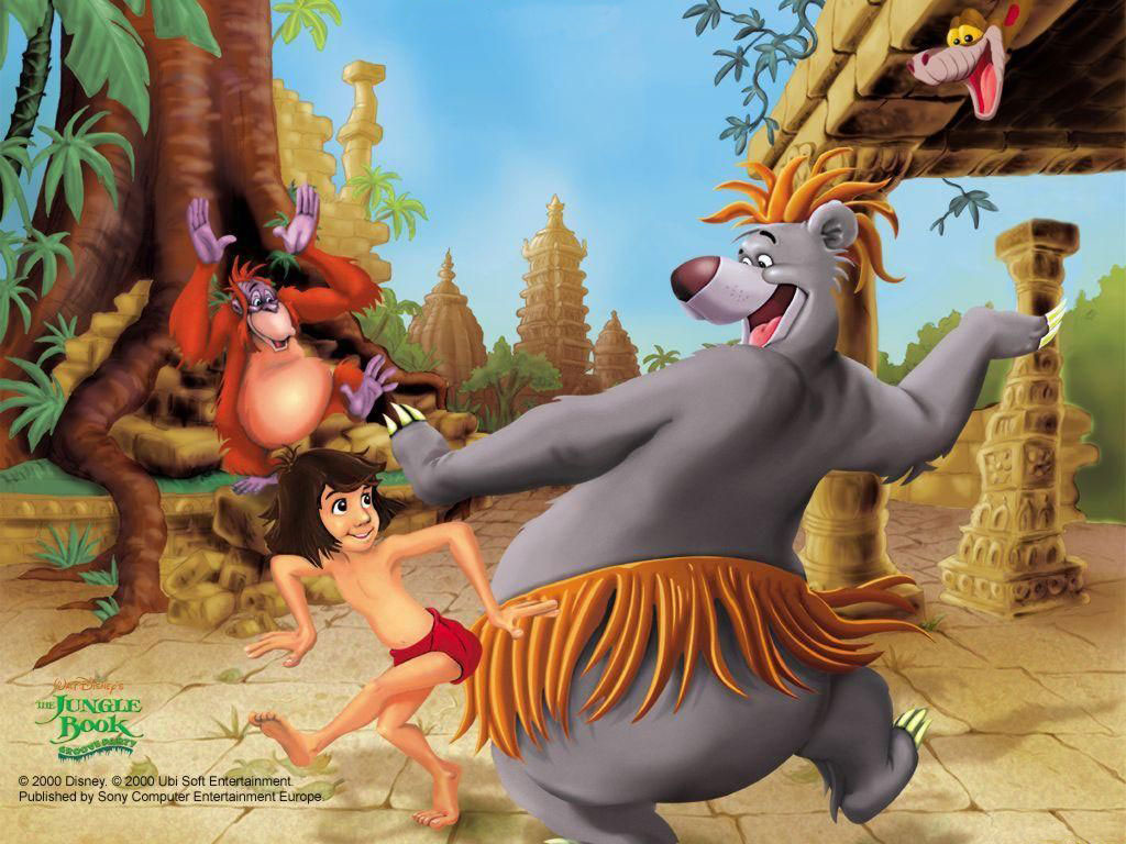 Wallpaper Disney The Jungle Book Cartoons
