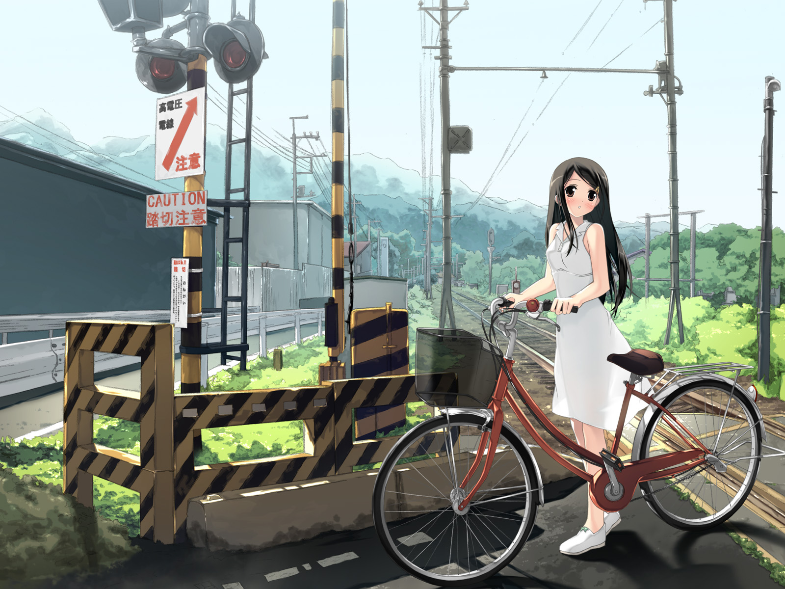 Picture Bicycle Anime