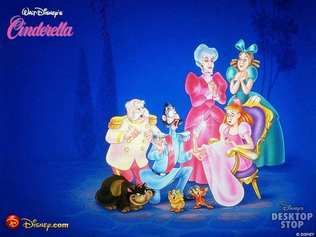 Wallpaper Disney Cinderella Cartoons
