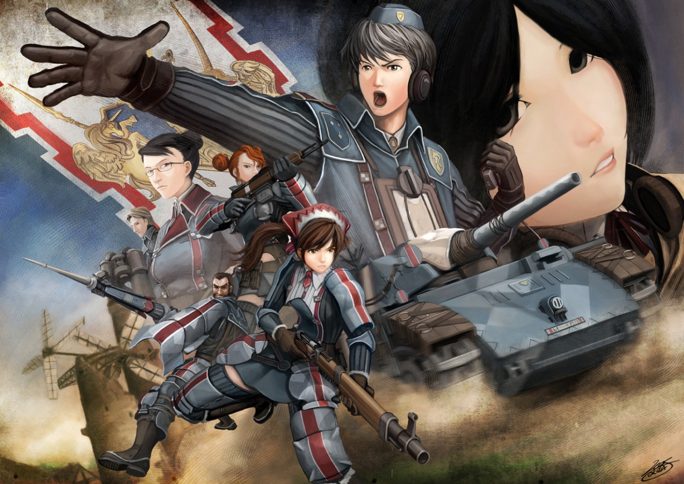 Valkyria Chronicles 3 anime coming out next month  SEGAbits  1 Source  for SEGA News