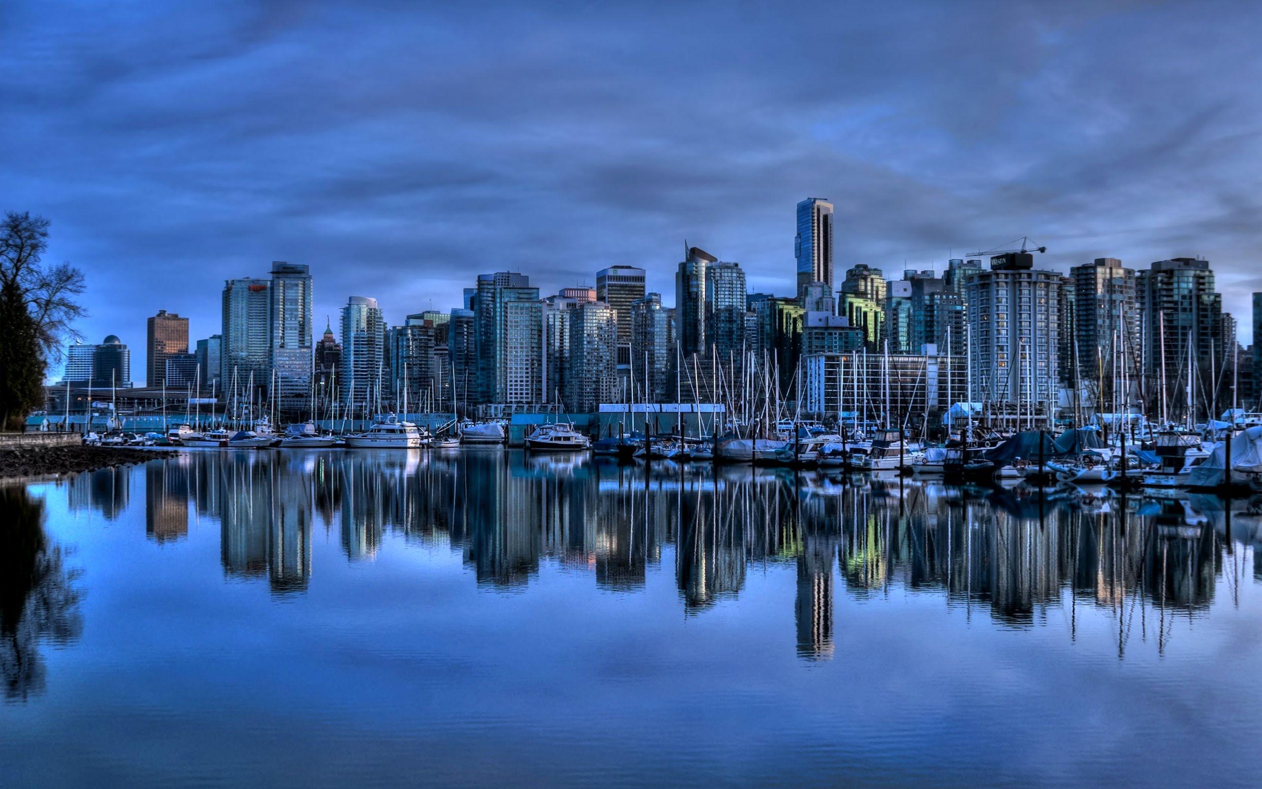 壁紙 2560x1600 カナダ バンクーバー市 都市 ダウンロード 写真