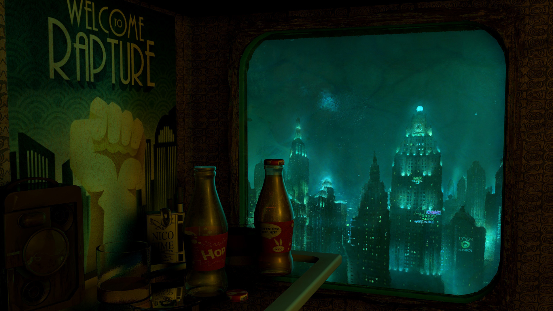 Papeis De Parede 1920x1080 Bioshock Jogos Baixar Imagens 