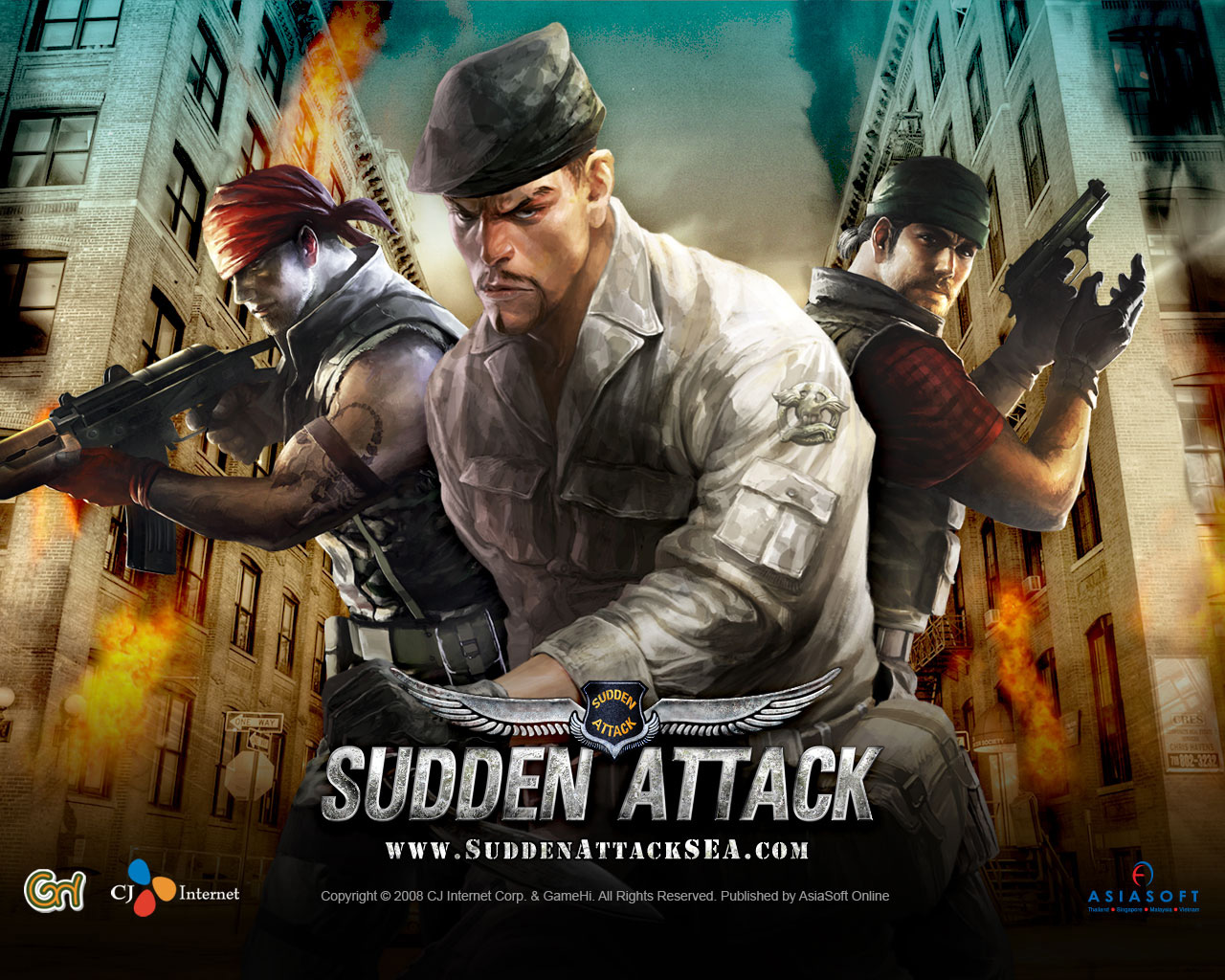 Video Game Sudden Attack HD Wallpaper