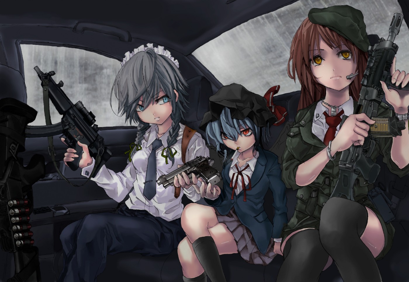 Gun Girls Meet in Girls Frontline Smartphone Game Collaboration with Gunslinger  Girl  Interest  Anime News Network