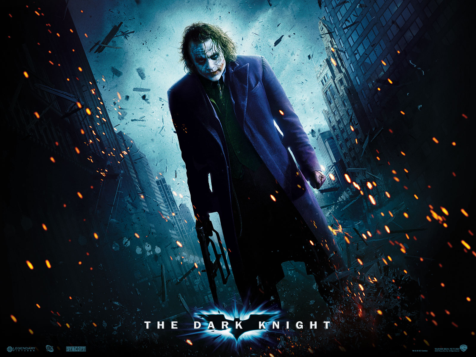 Fondos de Pantalla El Caballero Oscuro Joker Héroe Película descargar  imagenes
