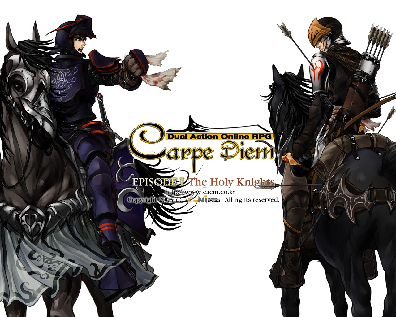 Wallpaper Carpe Diem Carpe Diem: Episode I - The Holy Knights Games