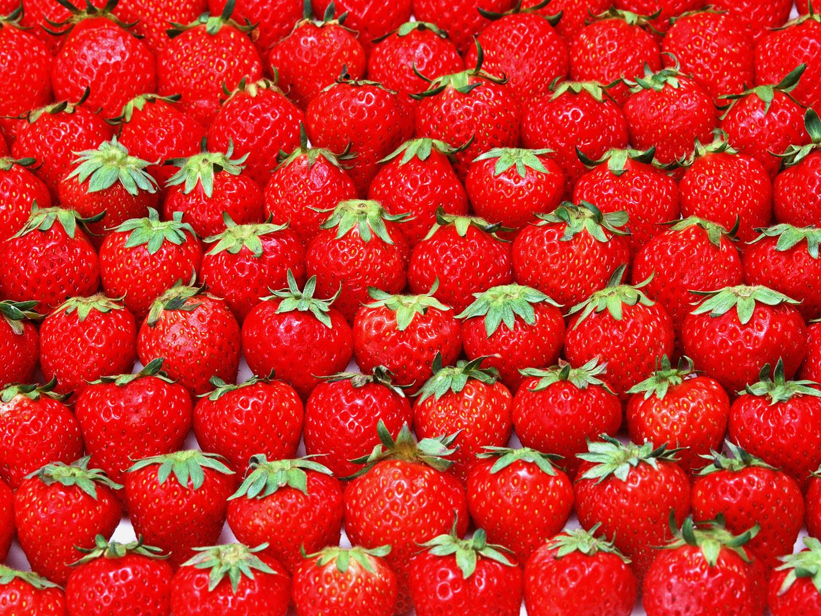 Fondos de Pantalla Frutas Fresas Alimentos descargar imagenes