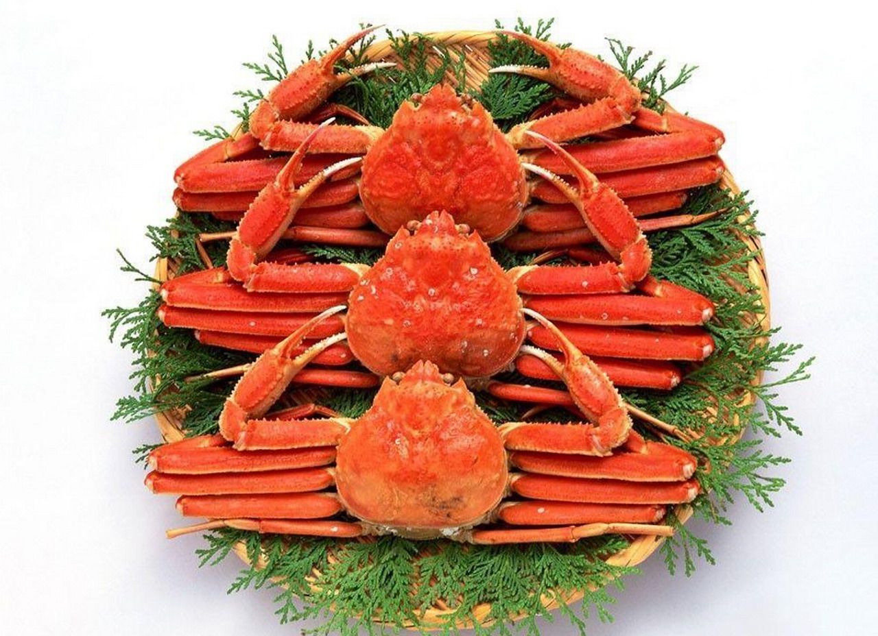 Achtergronden bureaublad krab spijs Zeevruchten Krabben Voedsel