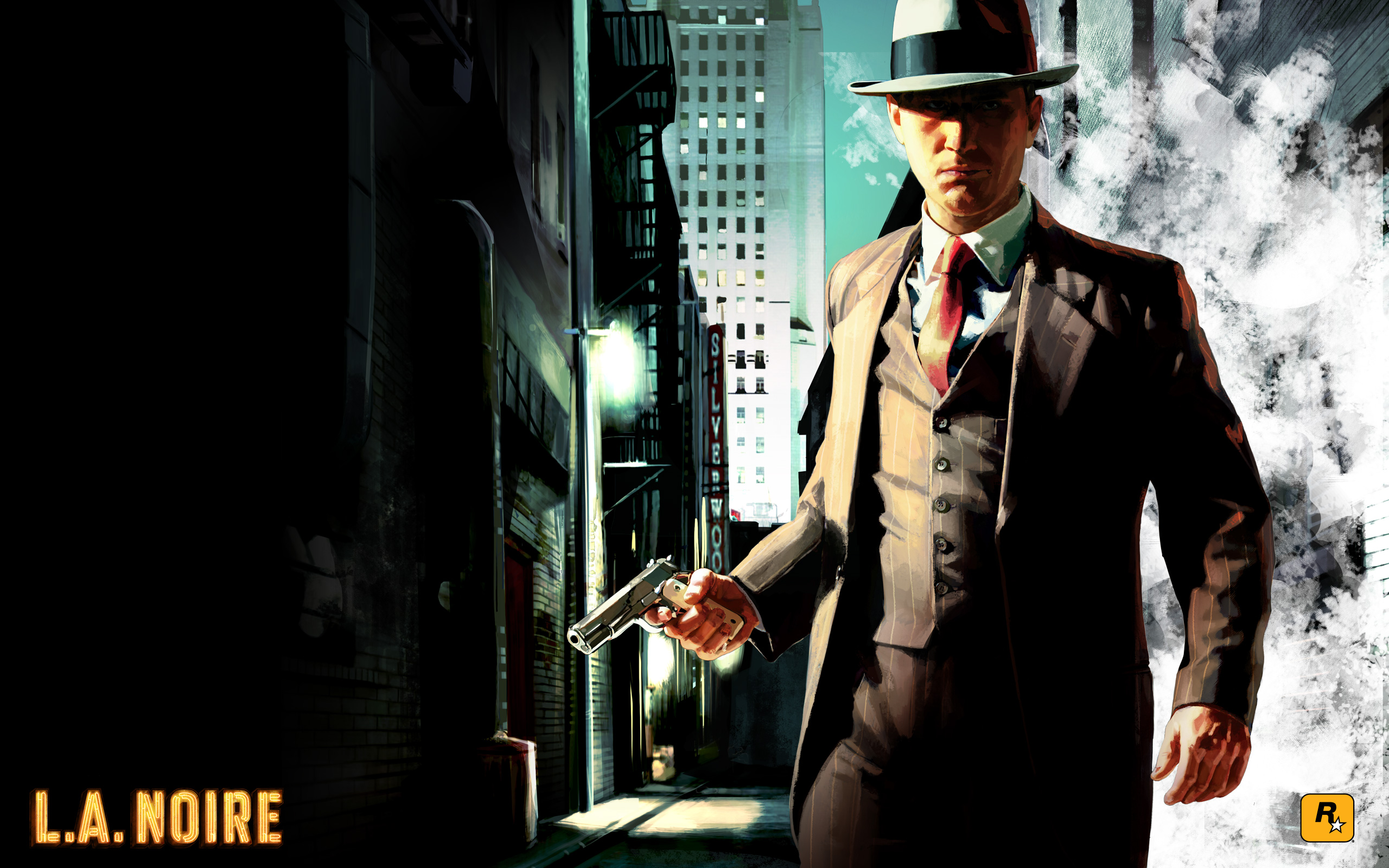 Фотографии L.A. Noire компьютерная игра 2560x1600 Игры