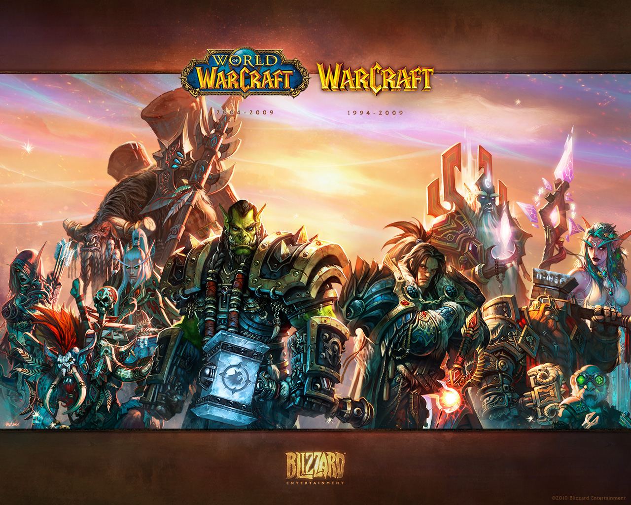 Wallpaper WoW World of Warcraft vdeo game