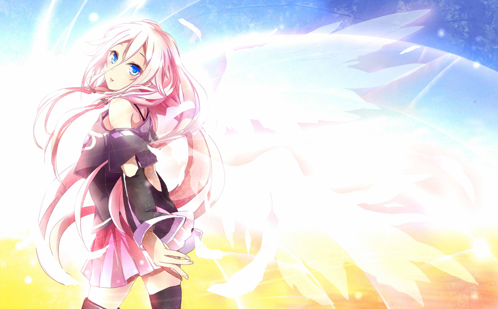 Fonds D Ecran Vocaloid Luka Megurine Anime Filles Telecharger Photo