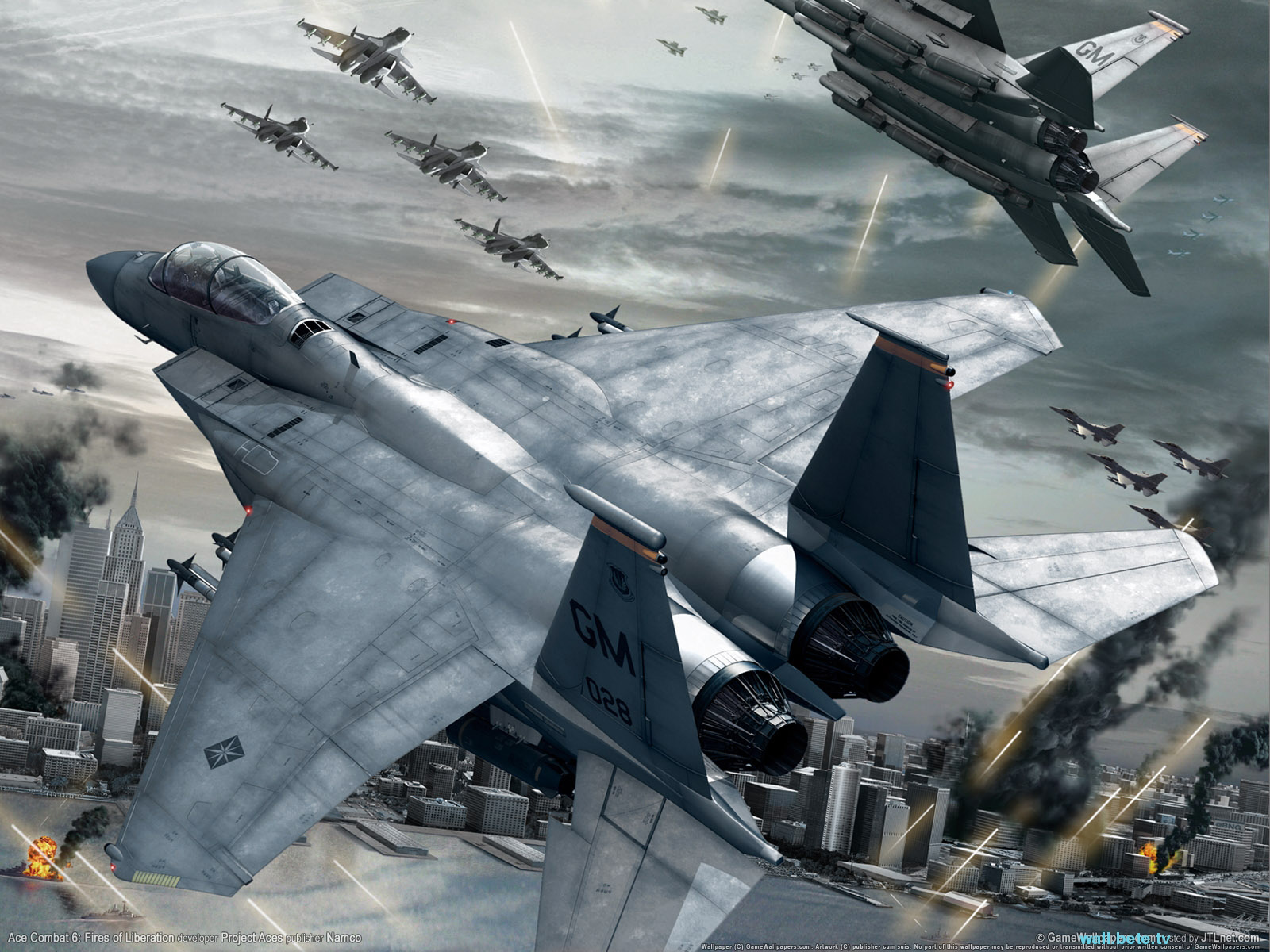 Wallpaper Ace Combat Ace Combat 6 Fires Of Liberation Games