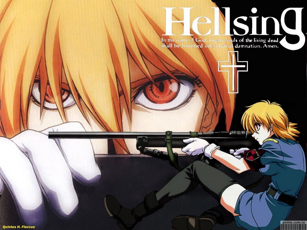 Hellsing Anime 1024X768 Anime Wallpaper