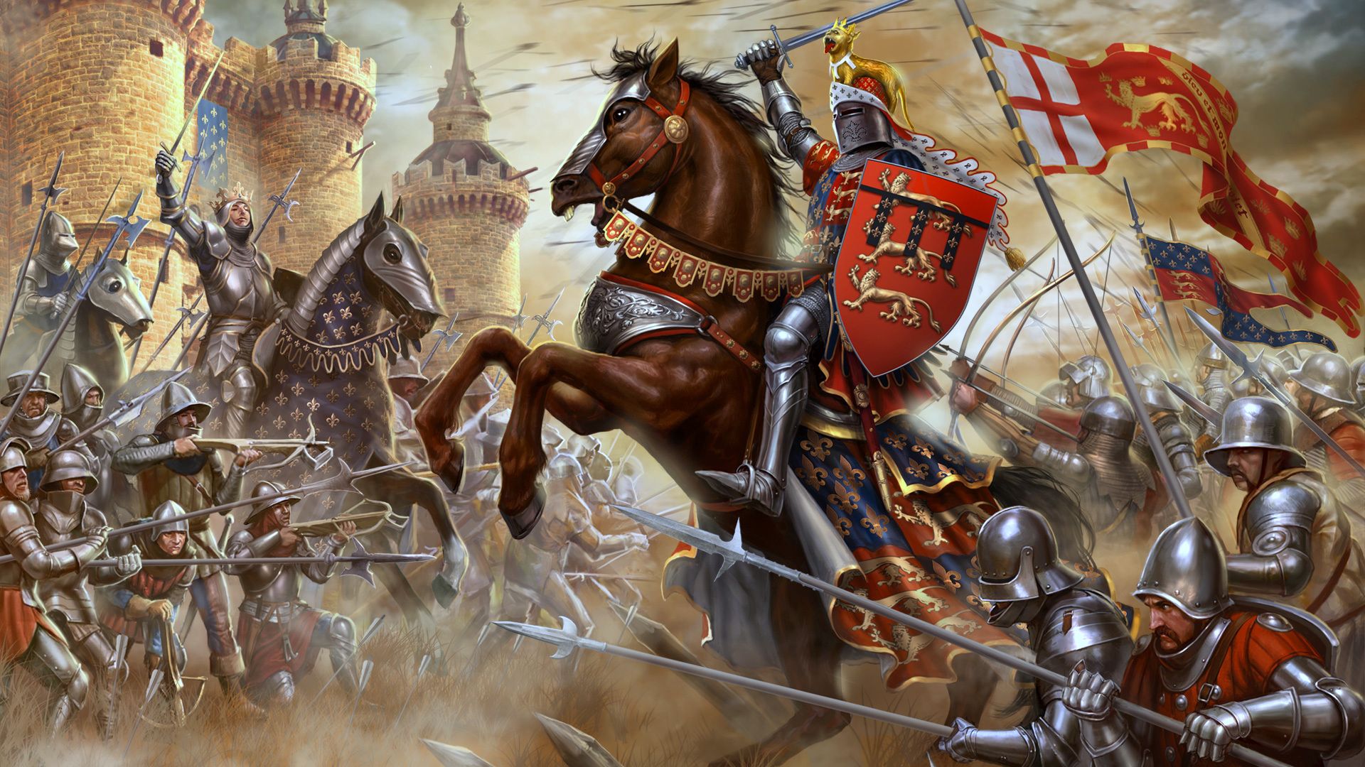 中世纪骑士高清壁纸-千图网