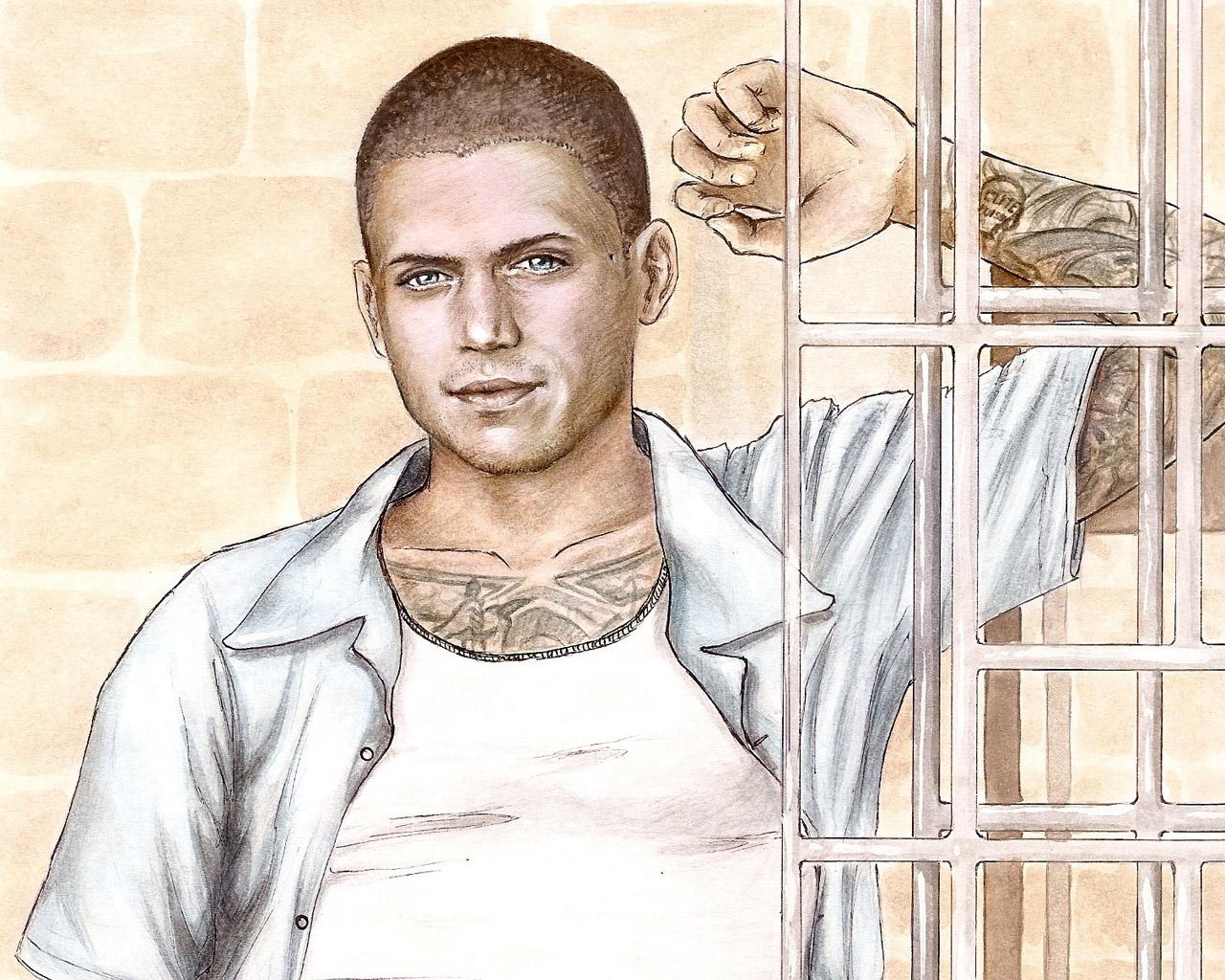 Wallpaper Prison Break Wentworth Miller Film