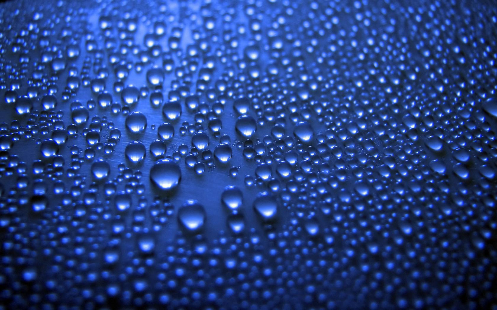 Fondos de Pantalla Textura Gota de agua Azul 3D Gráficos descargar imagenes