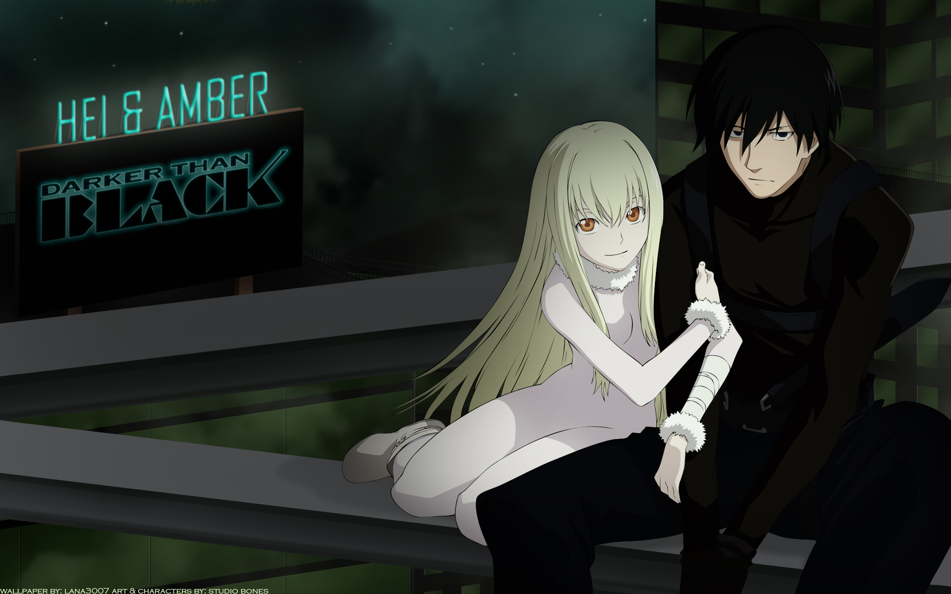 壁紙 Darker Than Black アニメ 少女 ダウンロード 写真