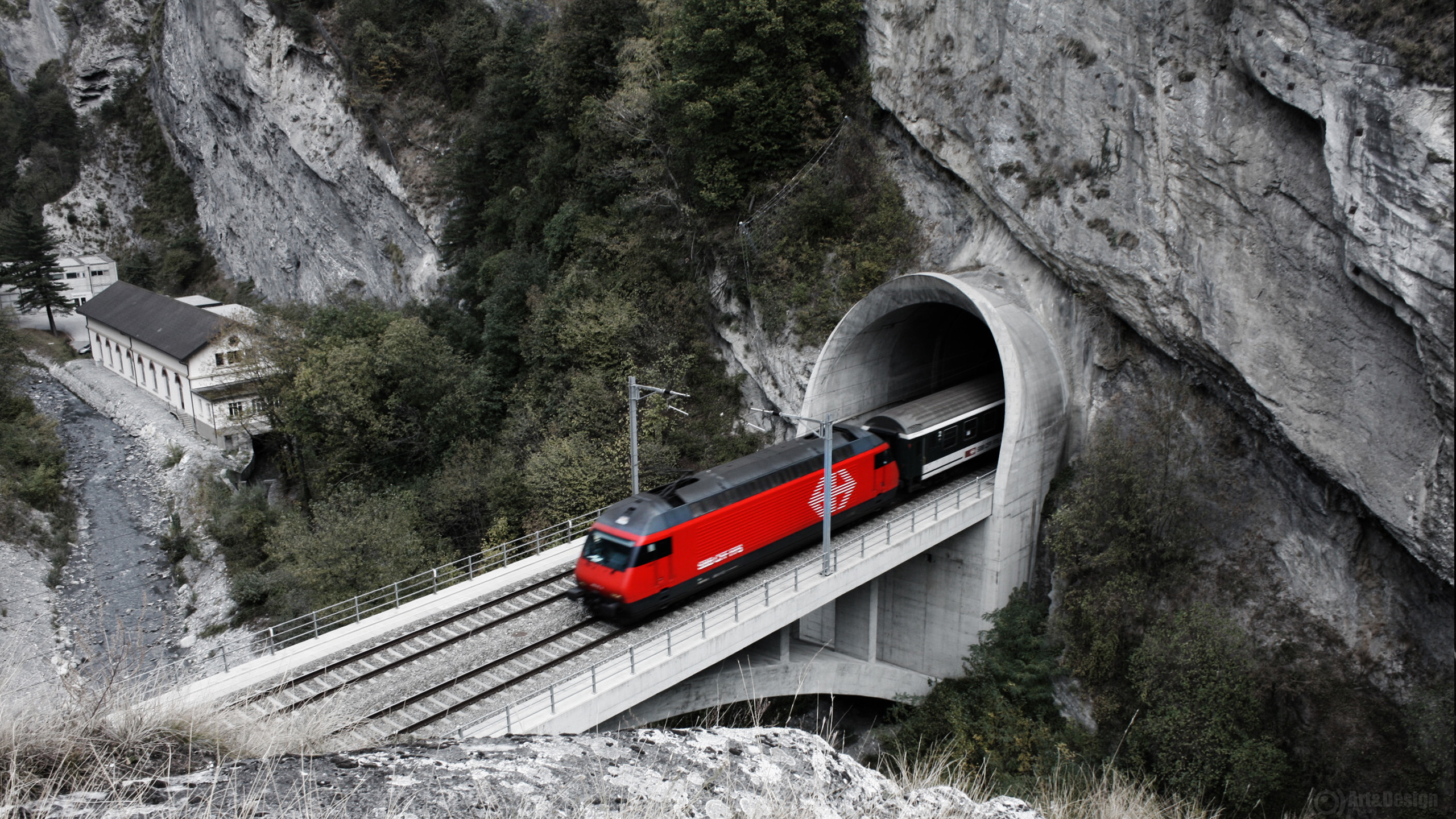 Жд дорога через. Железная дорога Флом Норвегия. Большой Апеннинский двухпутный Железнодорожный тоннель. Железнодорожный тоннель. ЖД тоннель.