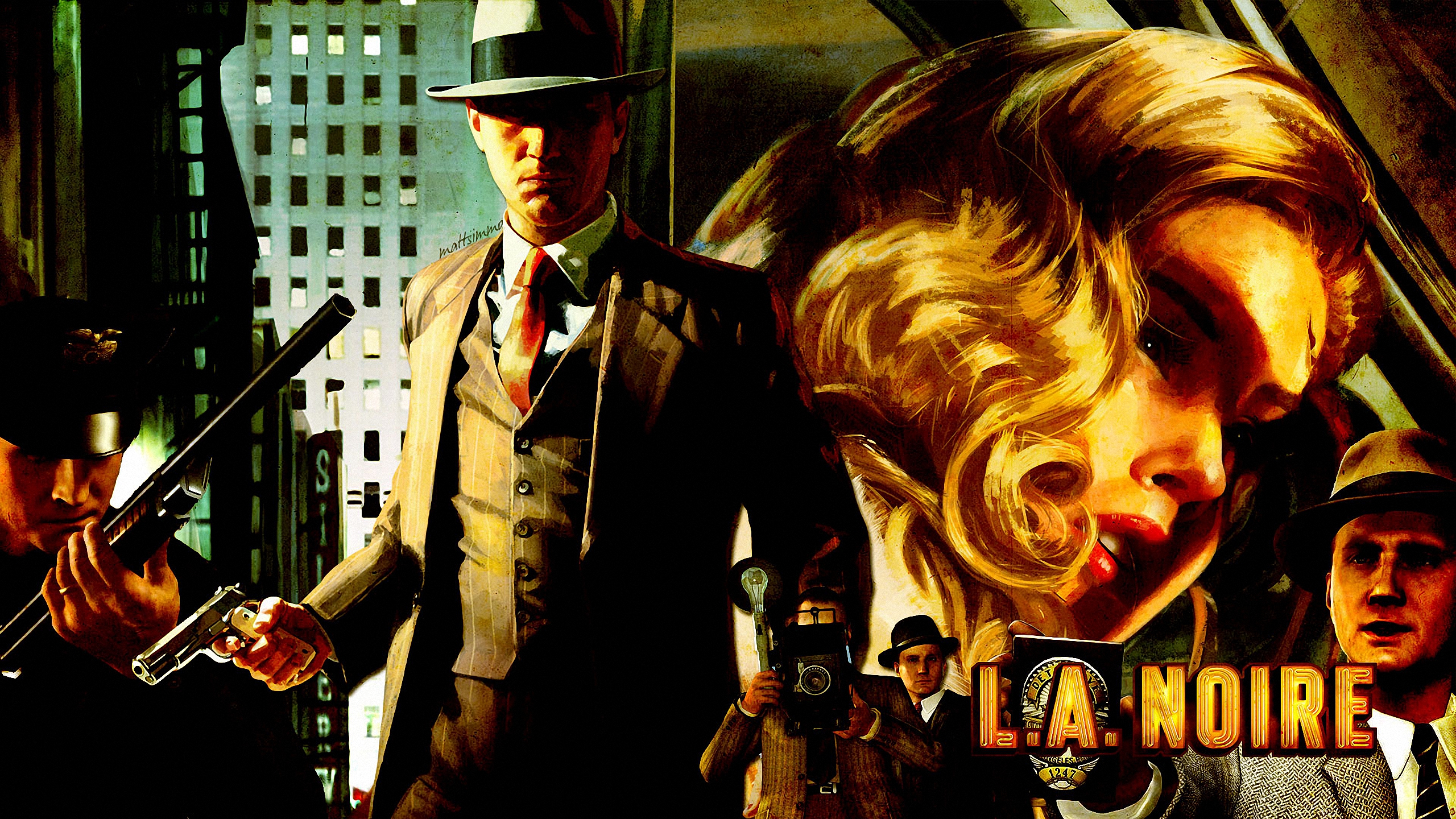Afbeeldingen L.A. Noire Computerspellen videogames computerspel