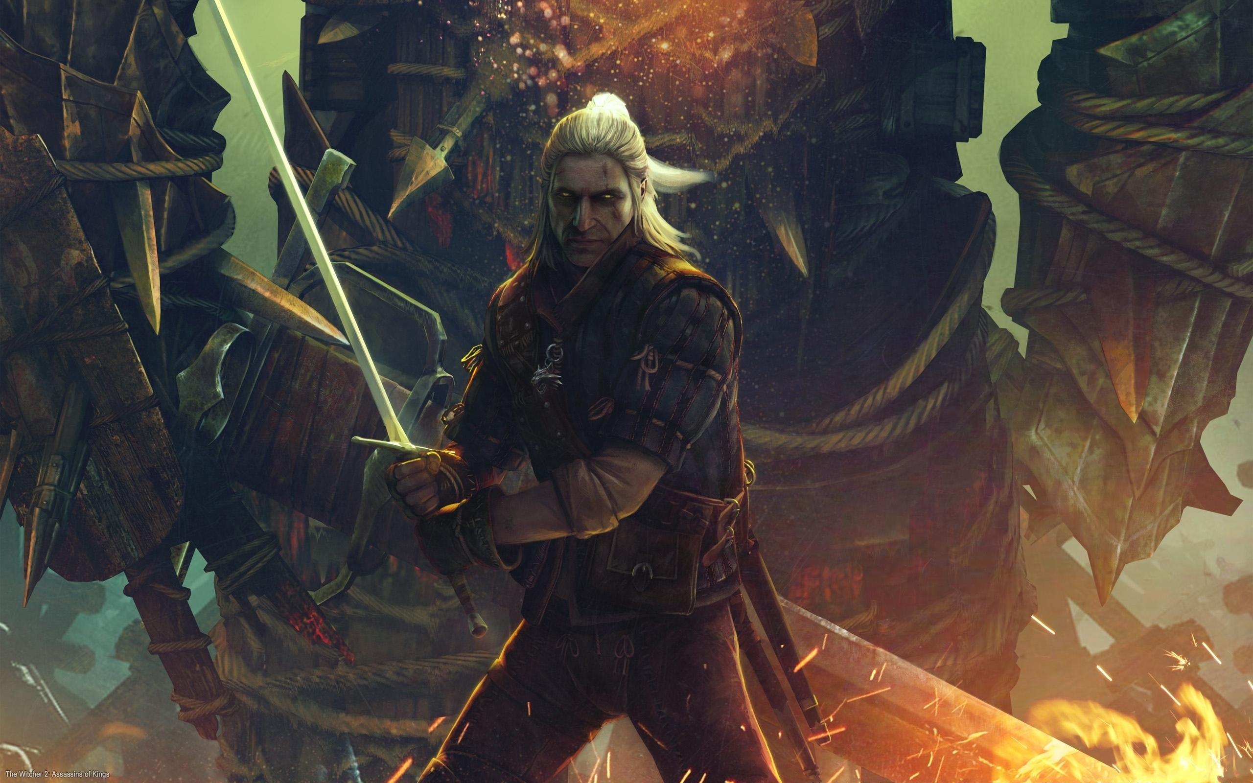 壁紙 ウィッチャー The Witcher 2 Assassins Of Kings 魔法剣士ゲラルト ゲーム ダウンロード 写真