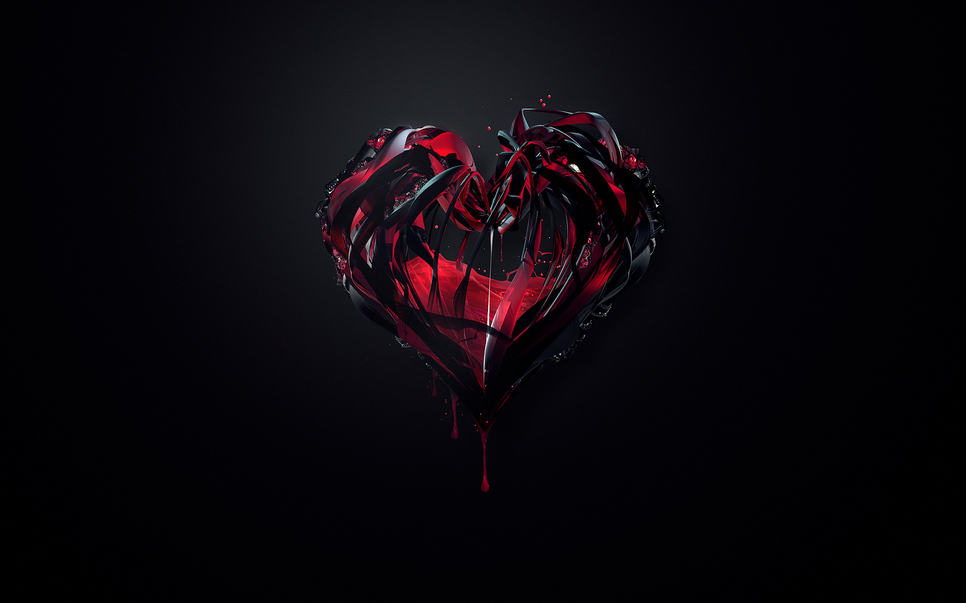Día de San Valentín Corazón 3D Gráficos