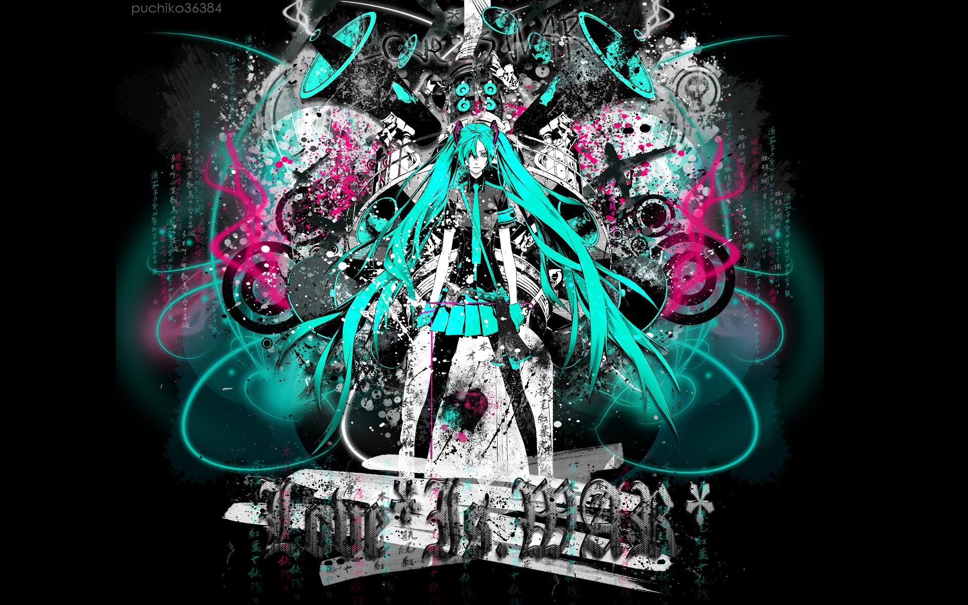 Wallpaper Vocaloid Anime 1920x1200