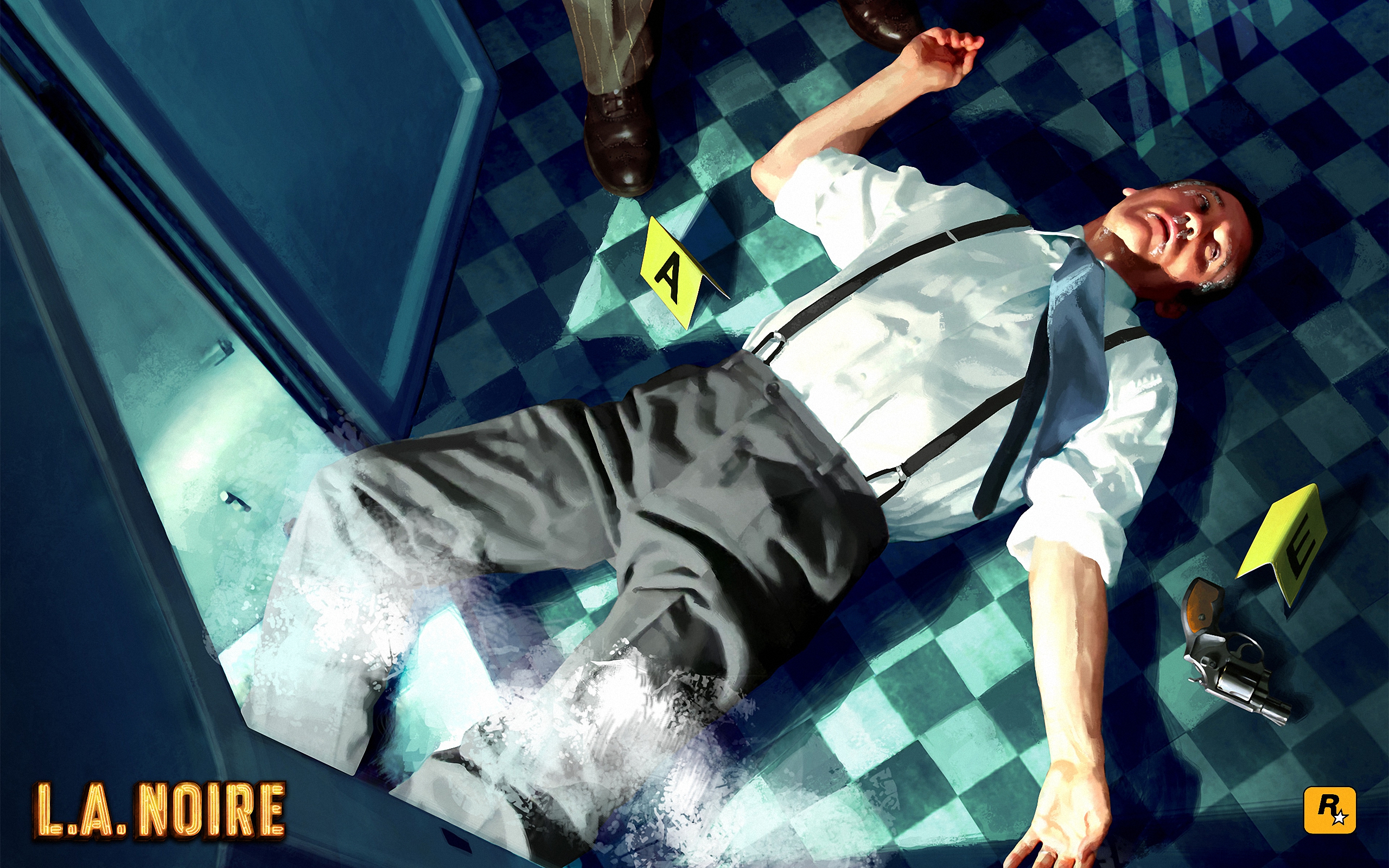 Achtergrond L.A. Noire videogames 2560x1600 computerspel Computerspellen