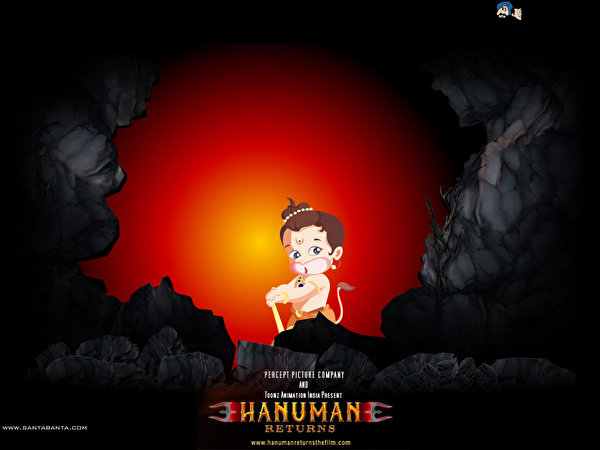 Pictures Return of Hanuman Cartoons 600x450