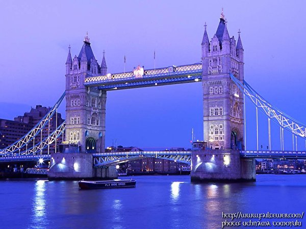 Photo United Kingdom bridge Cities 600x450