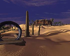 Bakgrundsbilder på skrivbordet Stargate - Games dataspel