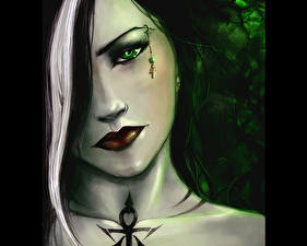 Hintergrundbilder Gothic Fantasy Fantasy Mädchens