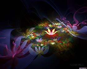 Bilder 3D-Grafik Blumen