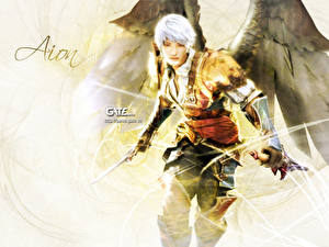 Desktop wallpapers Aion: Tower of Eternity Angels vdeo game