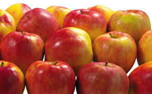 Bureaubladachtergronden Fruit Appels Veel Voedsel