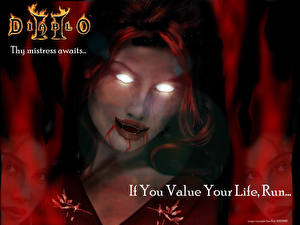 Bureaubladachtergronden Diablo Diablo II Computerspellen