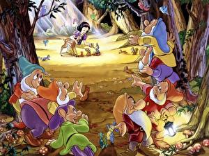 Fonds d'écran Disney Blanche-Neige et les Sept Nains Dessins_animés