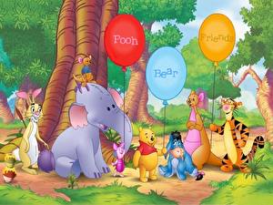Wallpaper Disney The Many Adventures of Winnie the Pooh