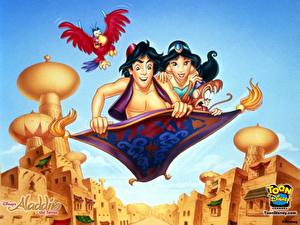 Hintergrundbilder Aladdin Animationsfilm
