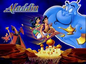 Bureaubladachtergronden Disney Aladdin Cartoons