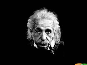 Bakgrundsbilder på skrivbordet Albert Einstein