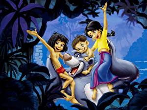 Fonds d'écran Disney Tarzan Le Livre de la jungle Dessins_animés