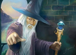 Wallpapers Magician Hat Fantasy