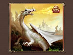 Bureaubladachtergronden Legend: Legacy of the Dragons