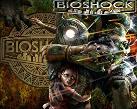Bureaubladachtergronden BioShock Computerspellen