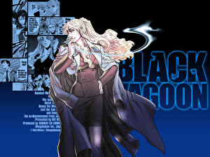 Bakgrundsbilder på skrivbordet Black Lagoon Anime