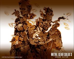 Bakgrundsbilder på skrivbordet Metal Gear Datorspel