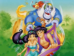 Bakgrunnsbilder Disney Aladdin Tegnefilm