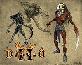 Bakgrundsbilder på skrivbordet Diablo Diablo II